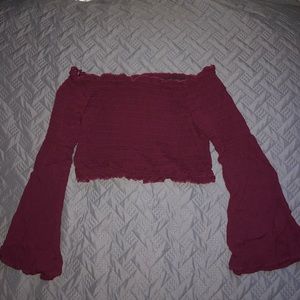 Off the shoulder top